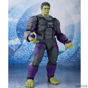复联4终局之战量子战衣版绿巨人Hulk浩克可动盒装手办模型21CM