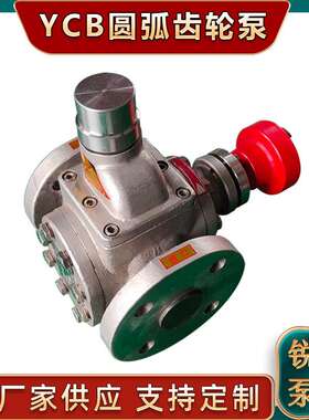 YCB0.6-0.6齿轮泵不锈钢润滑油机油输送泵燃油增压泵