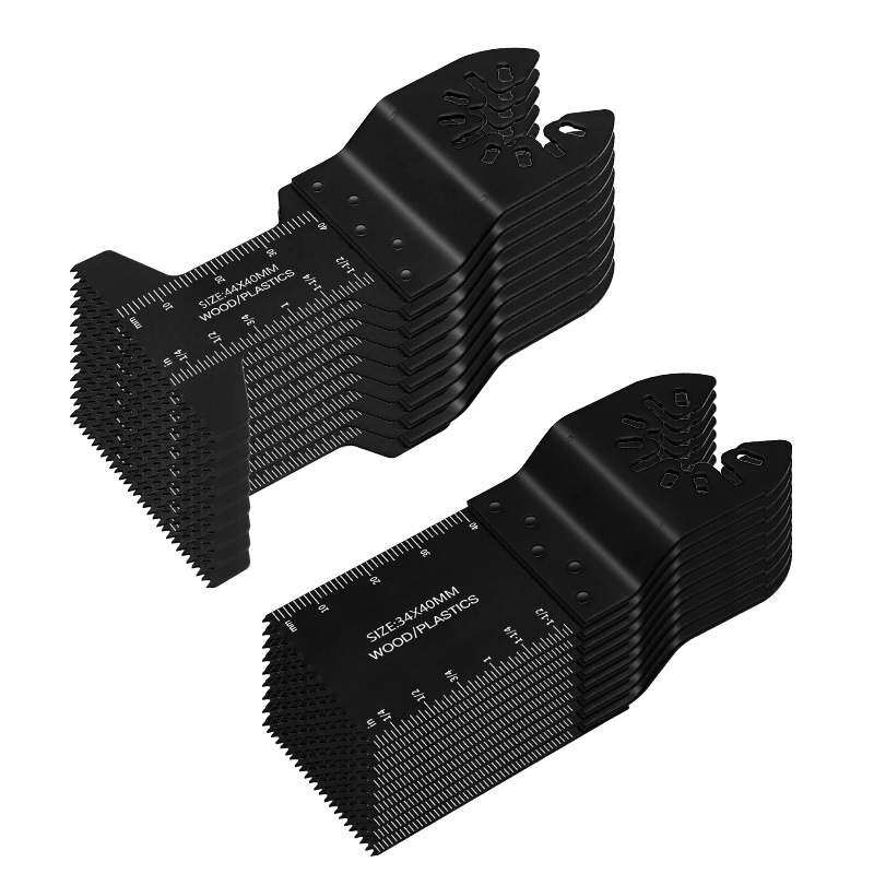 18PCS万用锯片摆动锯片电动工具配件多功能修整机锯