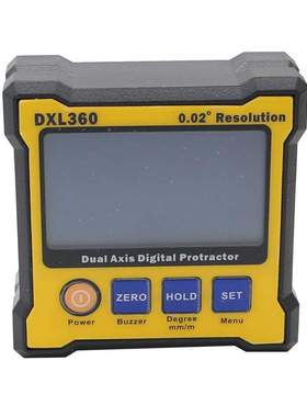 DXL360双轴数显电子水平仪 带磁性