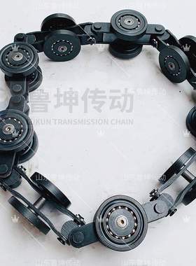 涂装悬挂输送线  QXT吊板型双链板单导轮悬挂输送线链条吊顶链条