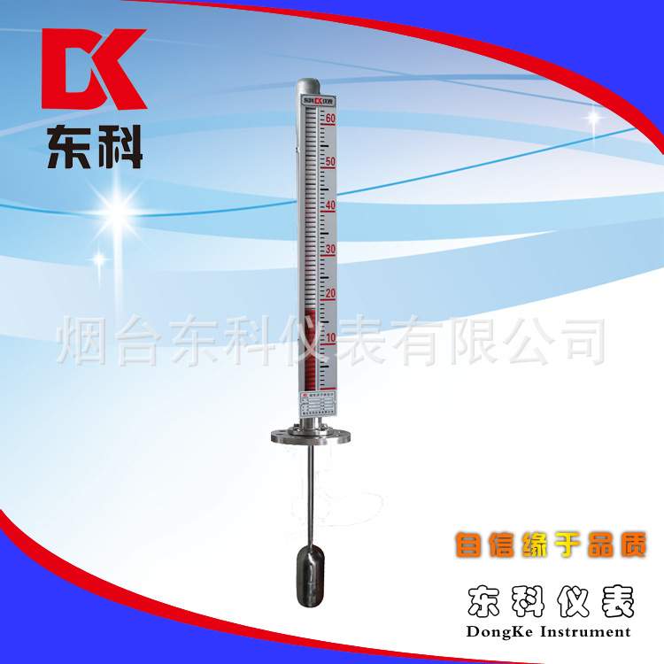 【】UHZ不锈钢磁浮子液位计 顶装型磁力翻板液位计