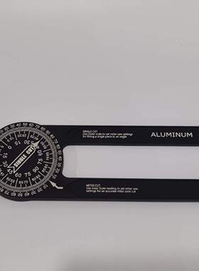 木工360度水平量角规量角器角度尺锯台工具Miter Saw Protractor