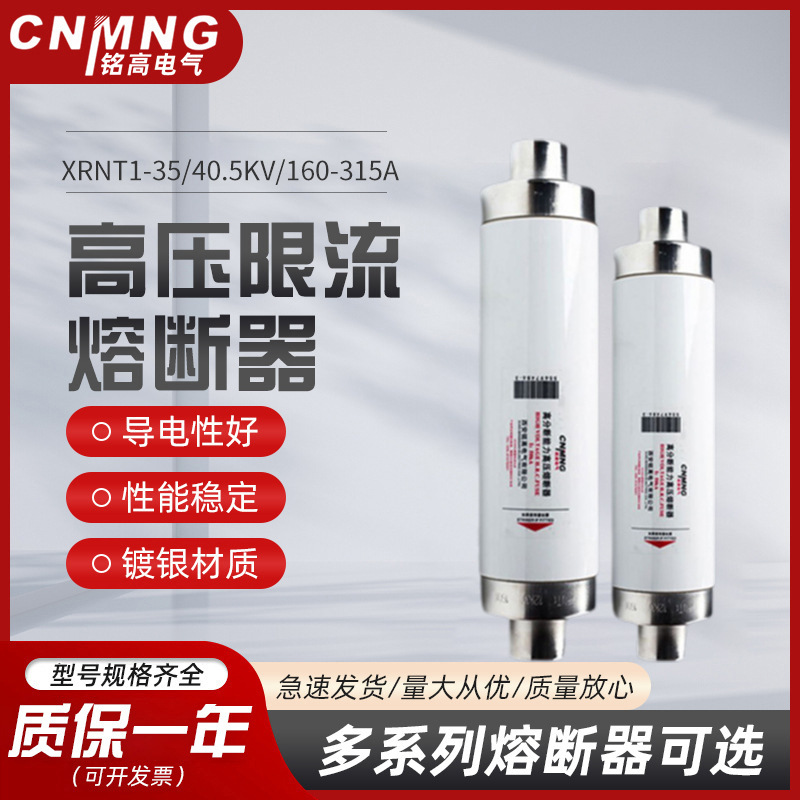 铭高高压熔断器XRNT1-35/40.5KV/160-31分段能力熔断器