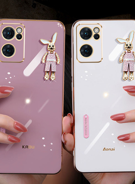 适用Oppo Find X5 Lite手机壳全包镜头findx5Lite青春版保护套oppofx5lite硅胶软套可爱公仔oppo卡通潮牌女款