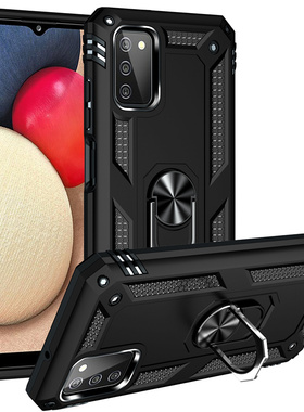 适用三星A03S手机壳全包防摔3星A03core保护硅胶套Galaxy A03s车载磁吸指环磨砂软硬壳SM-A037F男女款外壳子