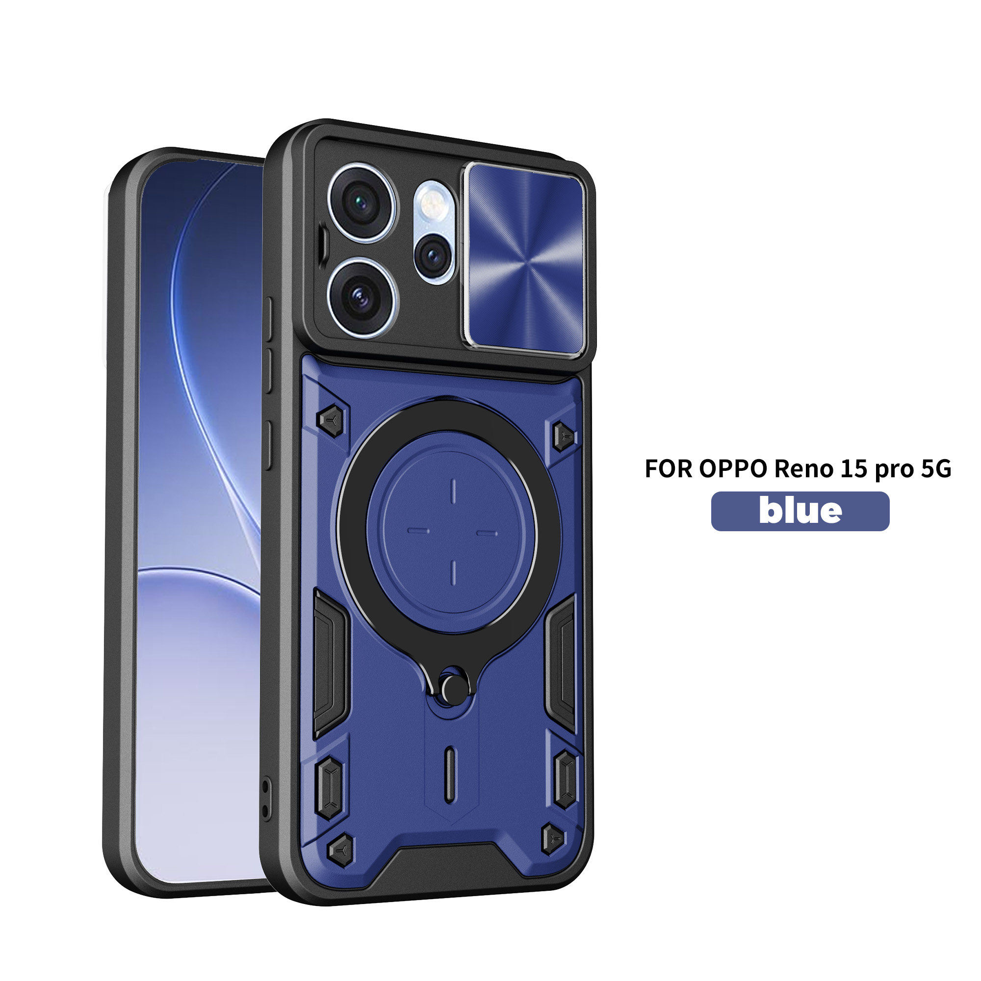 适用于OPPO Reno15promax海外版手机壳带镜头盖reno15pro保护套por全包max防摔CPH2811支架2813外壳2825磨砂