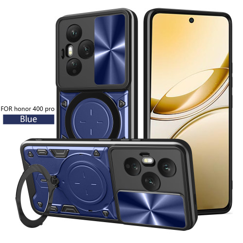 适用荣耀400pro海外版手机壳带镜头盖honor 400por保护套case全包防摔p支架DNY-NX9个性honro男女新款外壳要