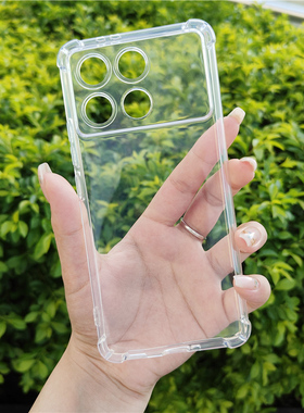 适用小米Poco X6pro手机壳气囊防摔pocox6保护套透明超薄pocx硅胶软壳case海外版港por全包pcox外壳p男女款mi