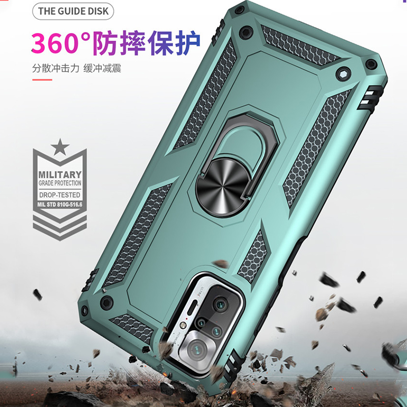 适用红米note10手机壳全包防摔Redminote10pro保护套海外版小米redmi磁吸指环支架外壳十Promax潮牌男女款4g