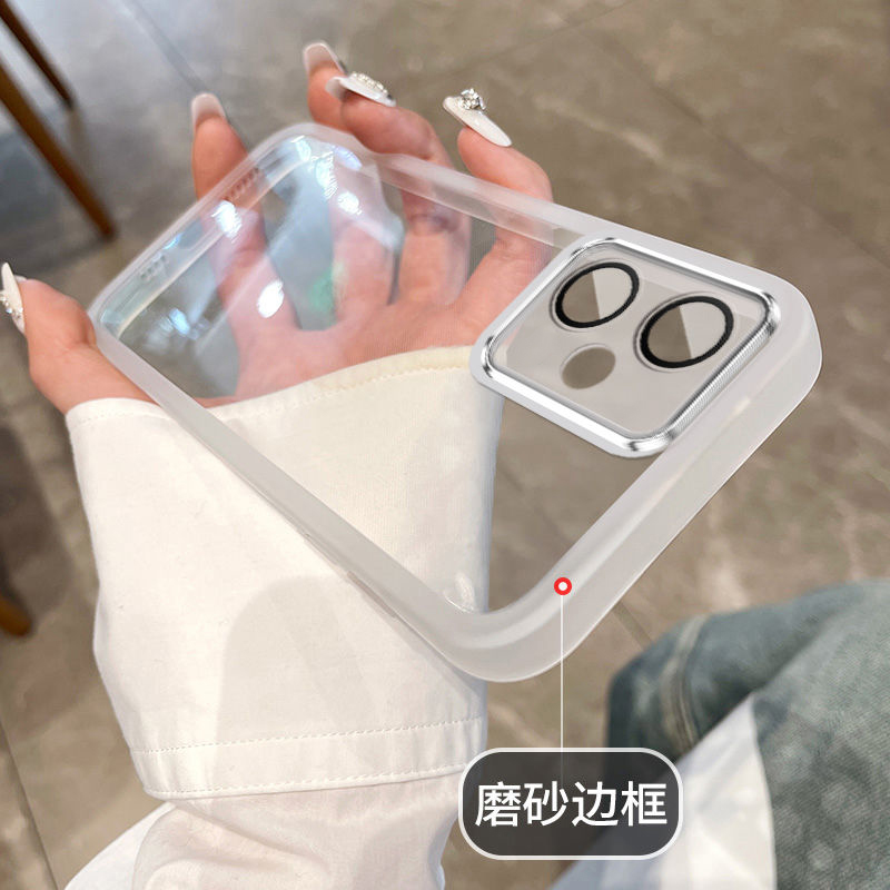 适用于荣耀400lite手机壳带镜头膜honor400lite保护套ABR-NX1透明硅胶软壳N31C1全包防摔case简约新款外壳港