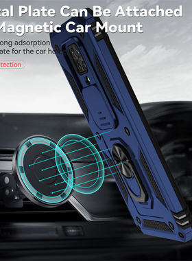 适用红米note9pro手机壳全包redminote9s硅胶保护套小米nt9por磁吸指环九n9滑盖推窗mi9p男款red外壳notepro9