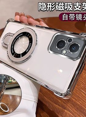适用OPPO Reno7Z手机壳带镜头膜opporeno8z保护套气囊防摔CPH2343硅胶软壳case透明reo全包海外版5g外壳支架