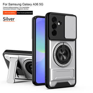 适用于三星A57手机壳galaxya37保护套带镜头盖推窗SM-A576B全包防摔376U外壳男女新款galaxy海外版香港5G国际