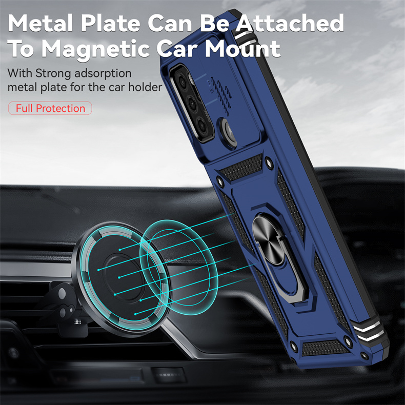 适用Motorola/摩托罗拉MOTOG50手机壳推窗滑盖镜头G60s全包保护套motog60s气囊防摔男款配件磁吸一体指环外壳