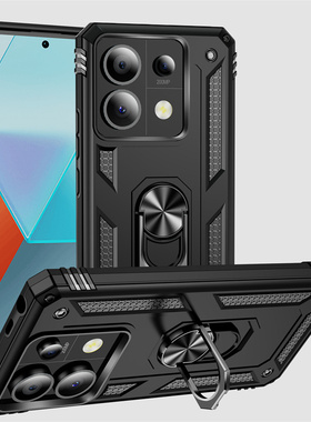 适用Redmi Note13 Pro手机壳小米redminote13硅胶保护套红米note13pro气囊防摔软硬外壳n0te十三磁吸指环男款