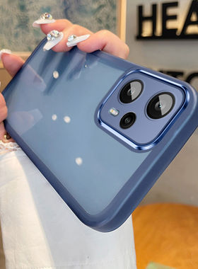 适用小米pocof5手机壳新款自带镜头膜PocoF5硅胶保护套Xiaomi Poco F5超薄全包防摔p0c0透明男女mi米f55g外壳