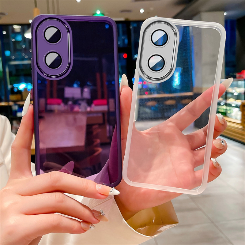 适用OPPO Reno8T手机壳带镜头膜opporeno8t保护套全包防摔CPH2481硅胶软壳2505透明case海外版5g外壳超薄reon