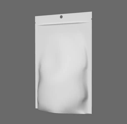 食品包装袋塑料袋犀牛rhino/C4D/MAX三维3d模型建模立体素材