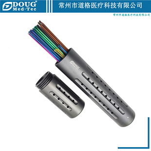 宠物骨科用弹性髓内针 钛合金TC4 股骨远端 胫骨近 道格医疗