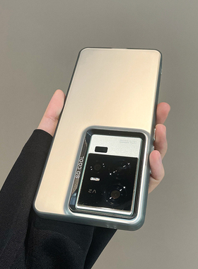 ZNM适用iqoo11s手机壳新款双层imd磨砂爱酷11pro保护套镜头显眼包11男女生防摔vivo情侣高级感纯色iq00软外壳