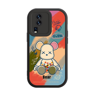 适用vivoiqooneo7手机壳新款小羊皮iqooneo7se保护套男女生爱酷Neo7潮牌高级感iq00情侣全包镜头se防摔软外壳