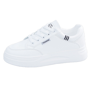 爆款真皮小白鞋女2026春季新款百搭厚底板鞋防滑软底休闲旅游鞋子