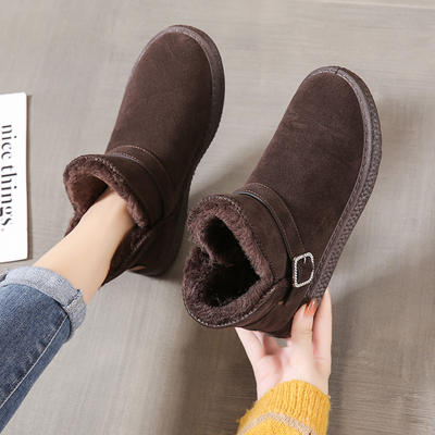 雪地靴女2022年新款冬季加绒加厚