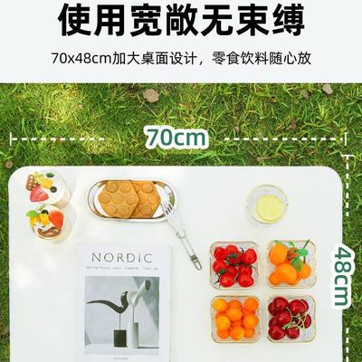 户外折叠桌露营桌子便携式野炊烧烤野餐桌迷你小露营桌摆摊桌套装