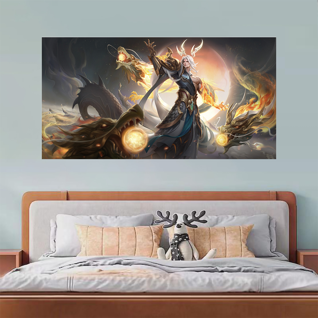 房间游戏是防水海报撕开即粘