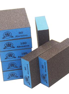 VRK海绵砂块抛光古玩打磨沙纸木工金属打磨砂砖海棉砂块耐磨砂纸