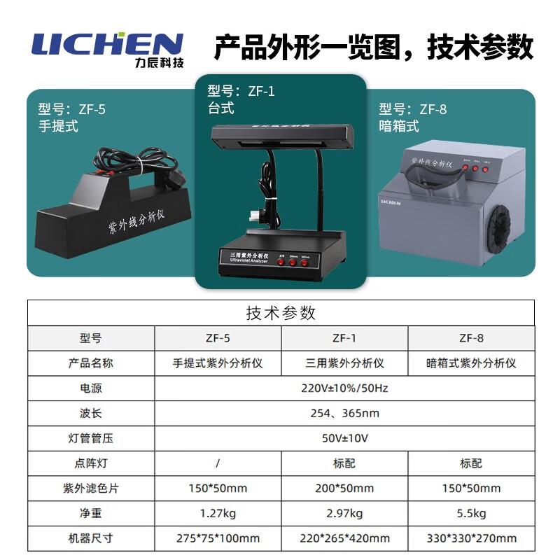 三用紫外分析仪/紫外线分析灯/台式紫外分析仪紫外线检测仪ZF-1ZF