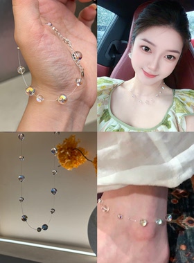施华洛人鱼泡泡系列项链