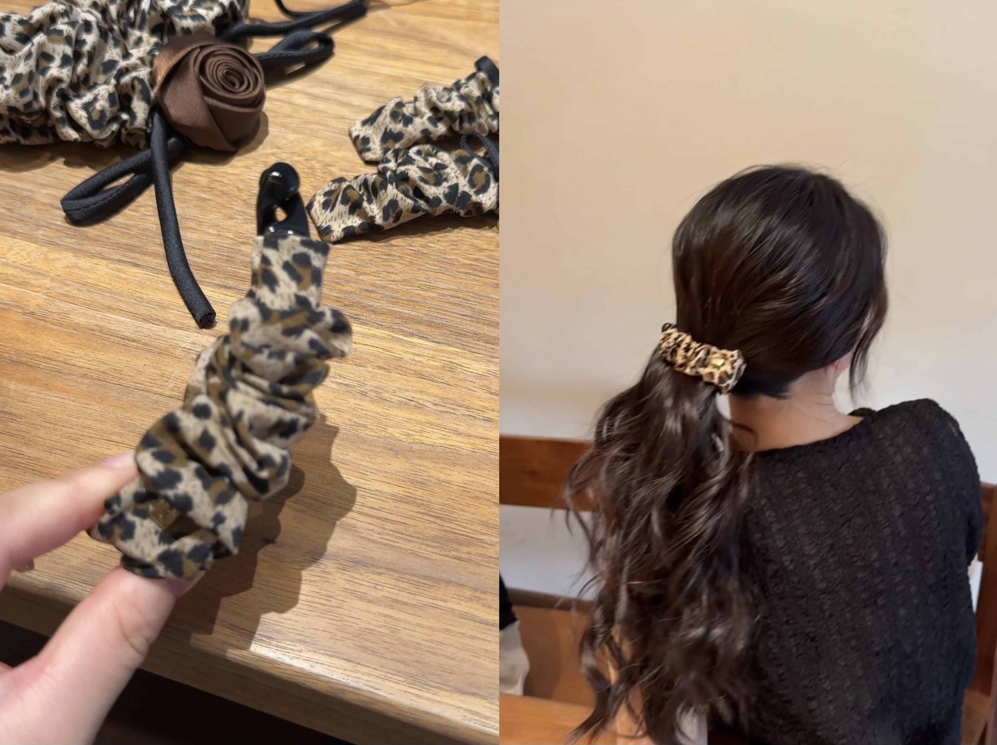 云感豹纹香蕉夹