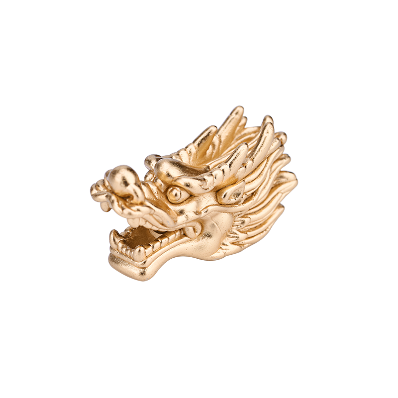 diy足银龙头复古本命年编织隔珠