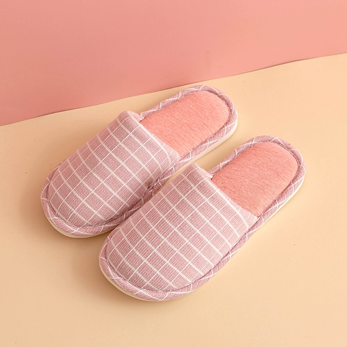 Хлопковые послеродовые тапочки для беременных, нескользящая обувь для молодой матери, мягкая подошва