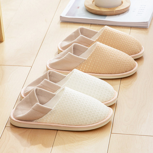 月子鞋包跟产后孕妇纯棉软底防滑