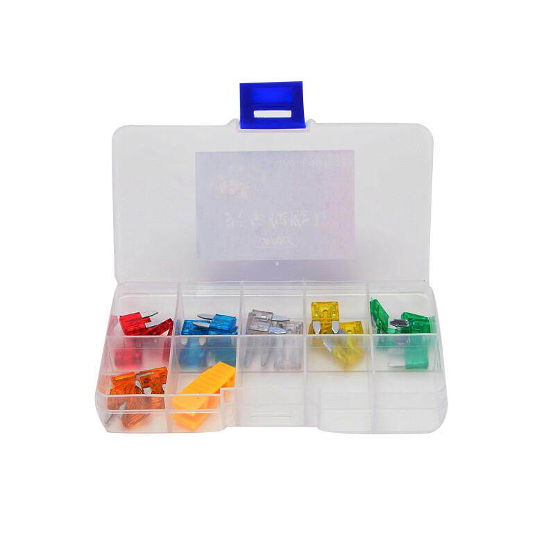 IZTOSS汽车保险片保险丝套装车用保险片插片迷你小号中号汽车维修