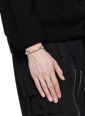 BMC the soloist宫下贵裕 经典骨头手链雕刻logo造型夹扣拼接手环