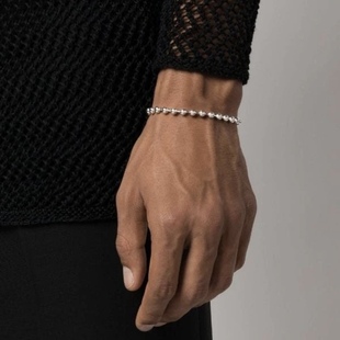 End宫下贵裕925纯银圆珠手链男女同款 BMC soloist 银饰饰品 the