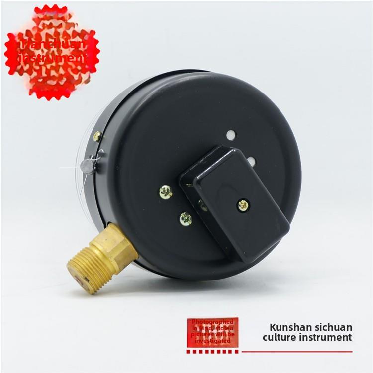 上海天川仪表/真空点进气点负压表Yxz-100 -0.1-0Mpa上下限位报警