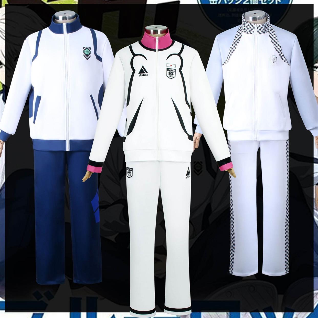 漫家蓝色监狱cos服校服洁世一蜂动漫同款运动套装乐回千切豹cos现
