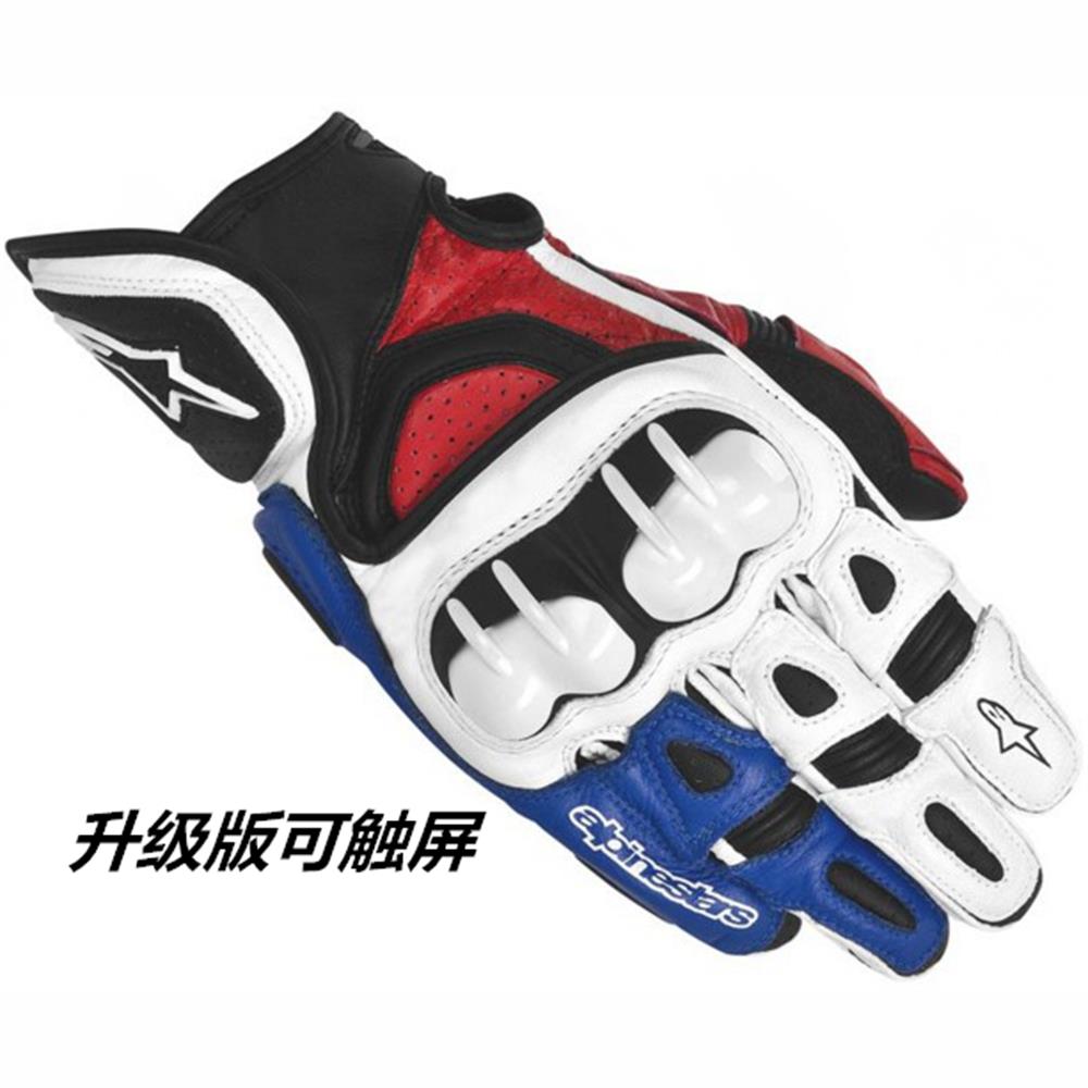 A星摩托车GPX手套夏季网眼透气 骑行机车防摔手套触屏四季