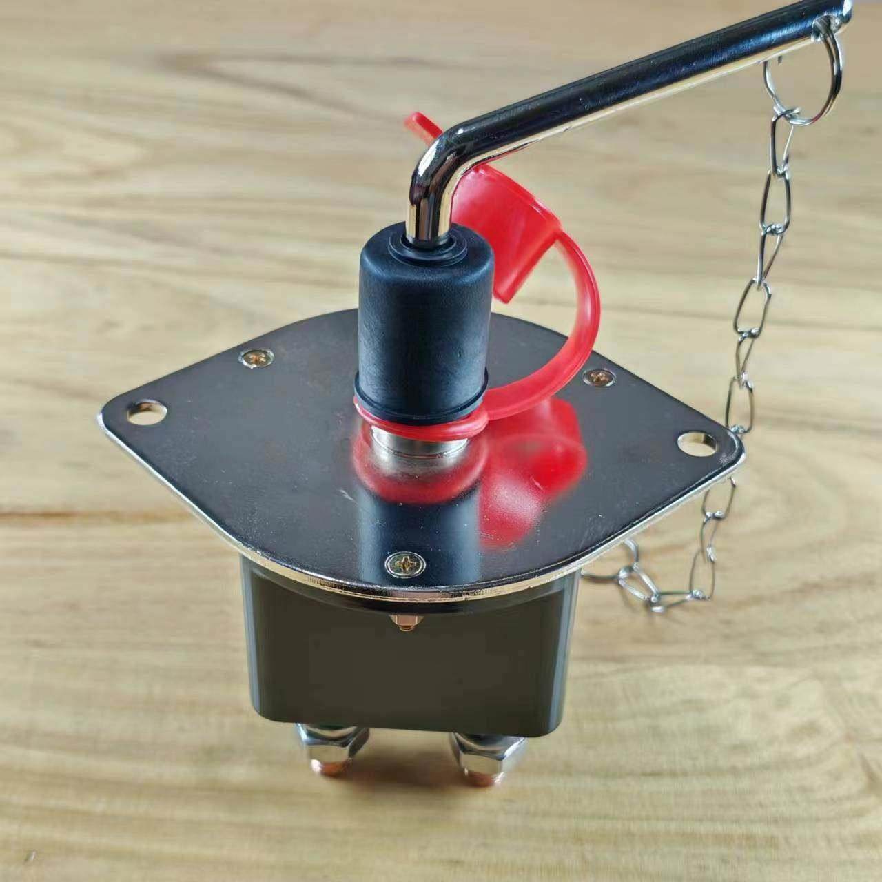 四脚手动电源总开关双电瓶断电隔离开关汽车双电池总闸工程改装车