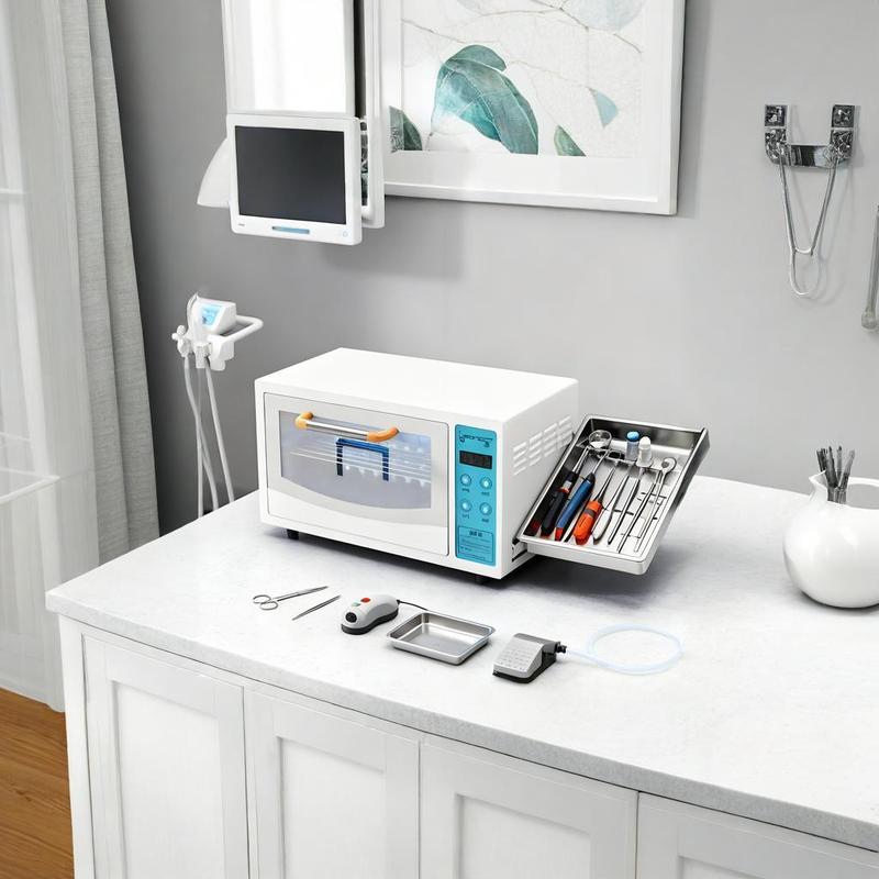 针灸白色臭氧箱剪刀消毒器生活用品双重消毒美甲紫外线消毒盒