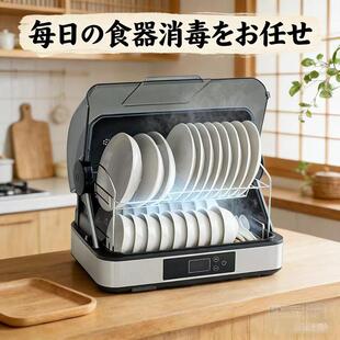 置物烘干一体机无磁不锈钢家庭用餐具消毒柜多功能杯具立式消毒柜