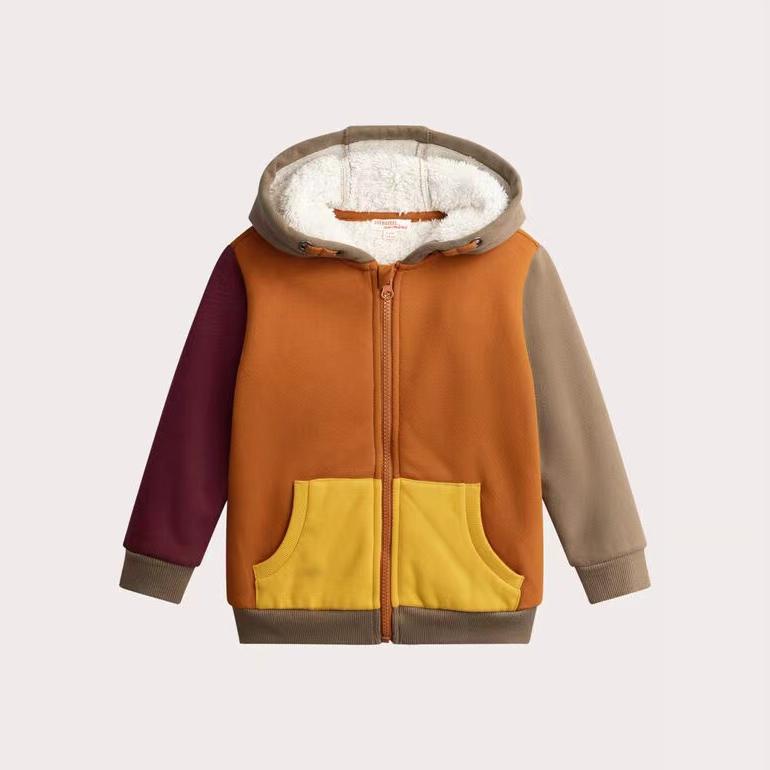 出口法国DPAM高级童装牌子男童24款秋冬加厚休闲外套