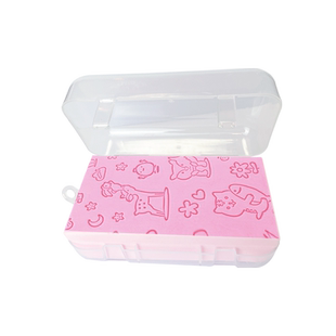 儿童搓澡神器新生婴儿搓澡海绵宝宝无痛澡巾高密度小孩搓澡棉搓泥