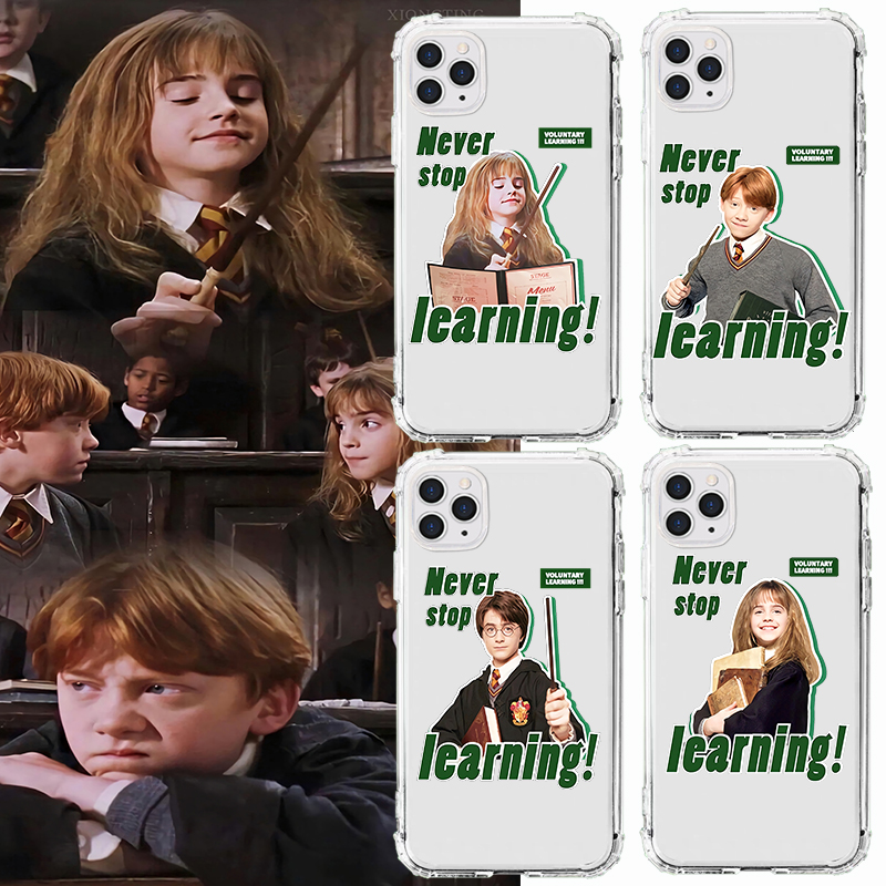 适用vivo哈利波特iqoo7赫敏iqoo8pro罗恩iqooneo5活力版nex/s1/s5/s6/s7/s9/s10pro/s7e/s9e透明s1pro手机壳