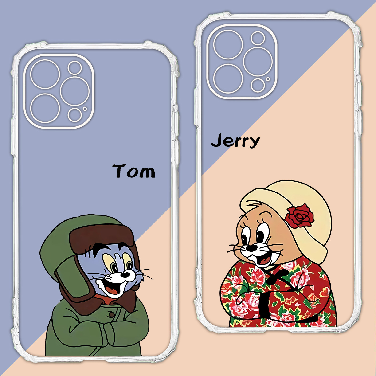 适用vivox60猫和老鼠x27卡通x70pro情侣x50/x21/x30/x23/pro/vivo/y